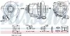 Турбокомпресор (із монтажним набором) RVI VOLVO FH FM T DTi13 MD13 EURO 6 VOLVO FH, FH II, FH III, FM II, FM III, FMX II, FMX III D13A380-G13C460 09.05- NISSENS 93717 (фото 1)