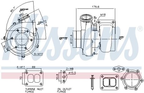 Автозапчасть NISSENS 93782