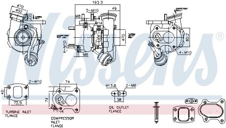 Автозапчасть NISSENS 93829