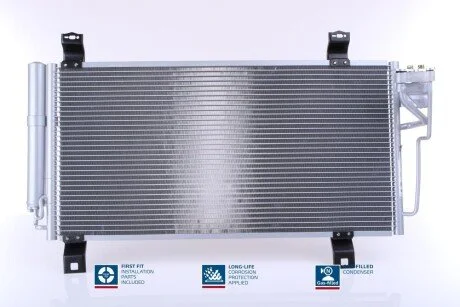 Радіатор кондиціонера NISSENS 940032