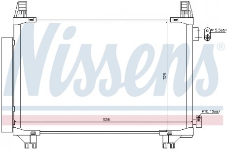 Радиатор кондиционера NISSENS 940270 (фото 1)