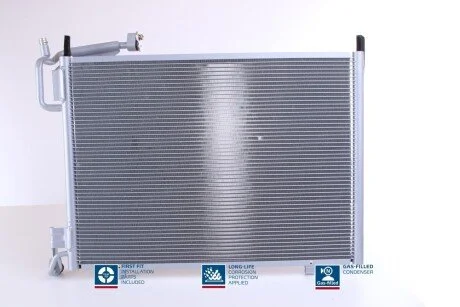 Радіатор кондиціонера NISSENS 940523