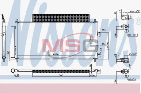 Компресор кондиціонера NISSENS 940737
