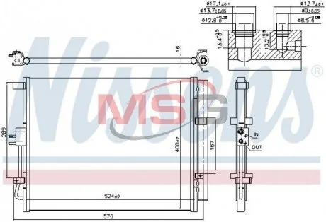 Автозапчастина NISSENS 941133