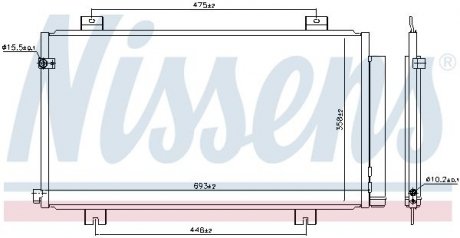 Автозапчасть NISSENS 941180