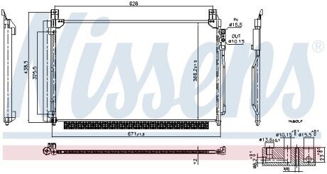 SKRAPLACZ KLIMAT NISSENS 941238