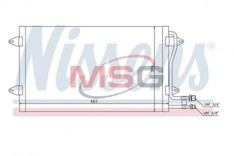 Радиатор NISSENS 94258