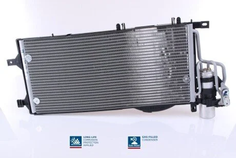 Радіатор кондиціонера NISSENS 94548