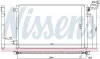Радиатор кондиционера NISSENS 94717 (фото 1)