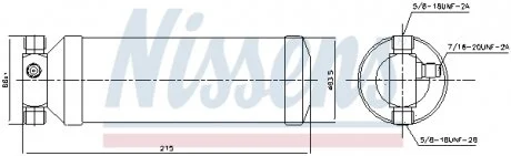 Осушувач,кондиціонер NISSENS 95036