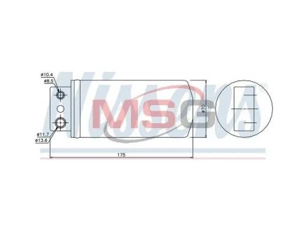 Осушитель NISSENS 95058