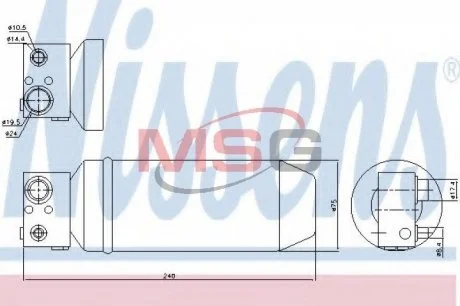 Осушитель NISSENS 95113
