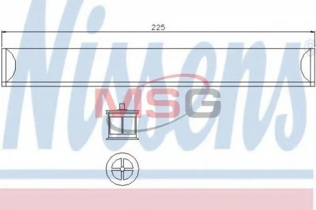 Радиатор First Fit NISSENS 95404