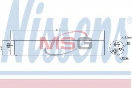 Осушитель NISSENS 95453