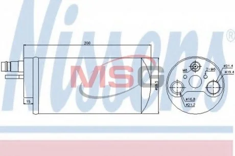 Автозапчасть NISSENS 95494