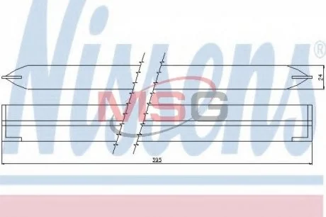Осушитель кондиционера NISSENS 95500