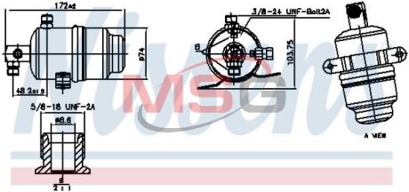 Автозапчасть NISSENS 95763