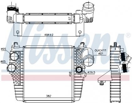 Інтеркулер NISSENS 961204