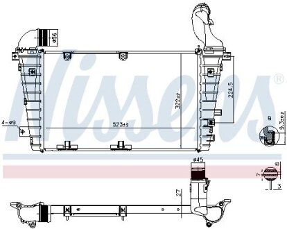 Автозапчасть NISSENS 961267