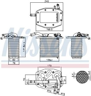 Автозапчасть NISSENS 961297