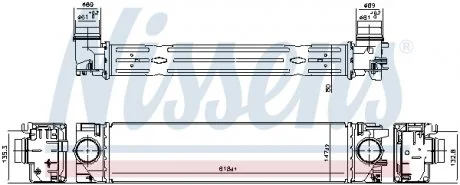 Інтеркулер NISSENS 961540