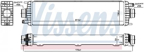 Інтеркулер NISSENS 961546 (фото 1)