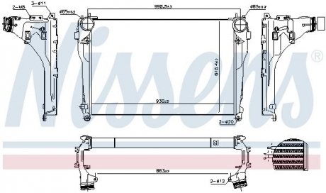 Автозапчасть NISSENS 961565