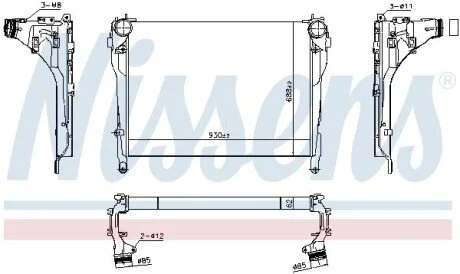 Автозапчасть NISSENS 961566