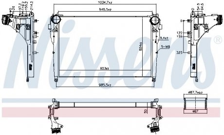 Автозапчасть NISSENS 961570