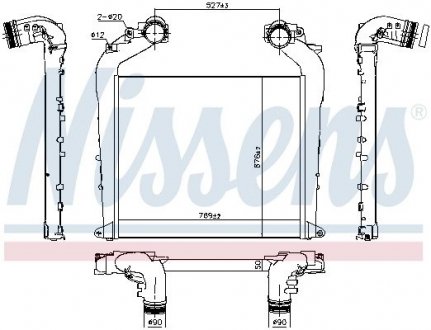 Автозапчасть NISSENS 961574