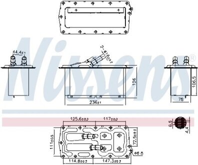 Автозапчасть NISSENS 96158