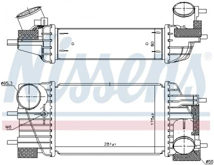 Інтеркулер NISSENS 96360