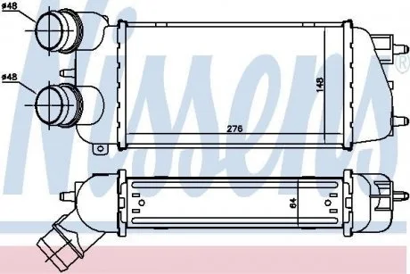 ІнтеркулерC3 04- 1,6HDI NISSENS 96495
