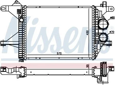 Інтеркулер NISSENS 96976