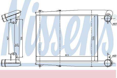 Інтеркулер NISSENS 97025
