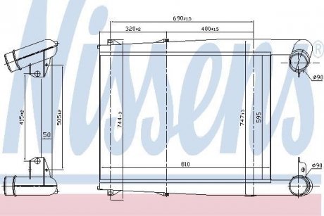 Інтеркулер NISSENS 97028