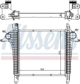 Інтеркулер NISSENS 97057