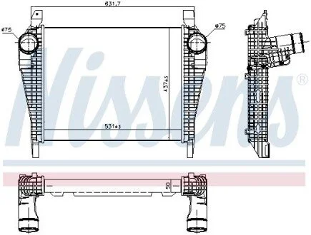Інтеркулер NISSENS 97064
