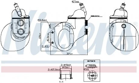 Расширительный бак охлаждения NISSENS 996090