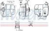 Бачок розширювальний Opel Astra J 09- NISSENS 996224 (фото 1)