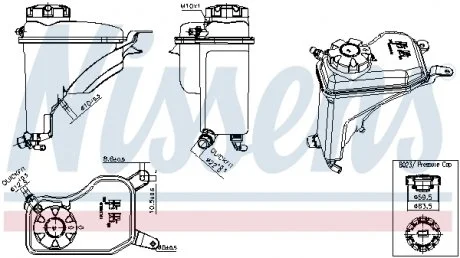 Расширительный бак охлаждения NISSENS 996268