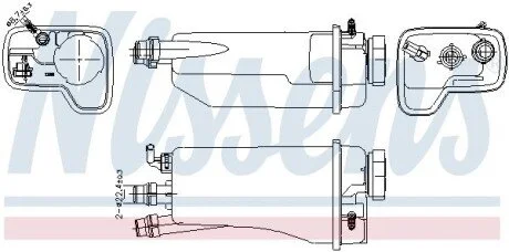 Бачок розширювальний BMW 5 (E39) 2.0-3.0i 95-04 NISSENS 996361