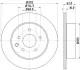 Диск гальмівний задній Renault Koleos 2.0, 2.5 (08-)/ Nissan Qashqai, X-Trail 1.6, 2.0, 2.2 (03-) (ND2003K) NISSHINBO