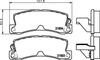 Гальмівні колодки TOYOTA Camry/Carina E/Avensis/Corolla -01