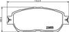 Колодки гальмівні дискові Lexus ES 3.0, 3.3 (01-06) (NP1024) NISSHINBO