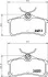 Колодки тормозные дисковые задние Toyota Avensis, Corolla 1.4, 1.6, 1.8, 2.0 (99-03) (NP1103) NISSHINBO