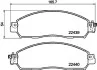 Гальмівні колодки NISSAN NV200 Front Axle Nisshinbo NP2106 (фото 1)