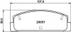 Колодки тормозные дисковые задние Mazda 6 1.8, 2.0, 2.2 (07-) (NP5004) NISSHINBO