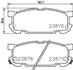 Колодки гальмівні дискові Mazda MX-5 1.8 (00-05) (NP5027) NISSHINBO