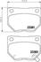 Колодки гальмівні дискові Subaru Impreza 2.0, 2.5 (00-07) (NP7011) NISSHINBO